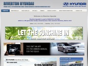 Riverton Hyundai Website