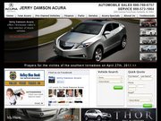 Damson Jerry Acura Website