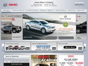 Jones Buick GMC Website