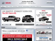 Junction Buick GMC Truck Website