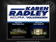 Acura & Volkswagen Karen Radley Website