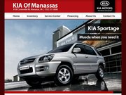 Manassas Kia Website