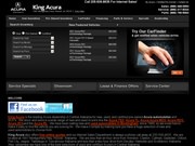 King Acura Website