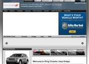 King Chrysler  Dodge Website