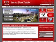 Kearny Mesa Toyota Website