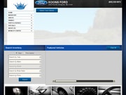 Koons Ford New & Used Cars Website