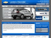 Landers Chevrolet Website