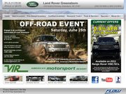 Land Rover Greensboro Website