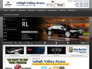 Lehigh Valley Acura Website