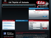 Lia Toyota Rent A Car of Colonie Website