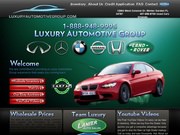 Luxury Automotive Group Website