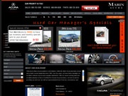 Marin Acura Website