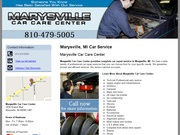 Marysville Car &  Center Website