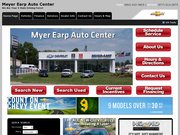 Meyer Earp Auto Center Website