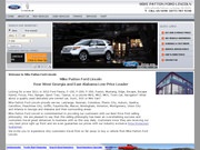 Mike Patton Ford Lincoln Website