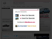 Miles Nissan Website