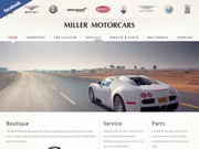 Miller Motor Cars Website