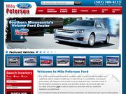 Peterson Milo Ford Website