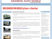 Monroe Auto World Website