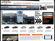 Motorcars Acura Website