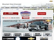 Mountain View Chevrolet Website