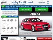 Nalley Audi Website