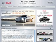 Buick Pontiac GMC-Saratoga Spr Website