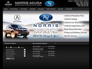 Norris Acura West Website