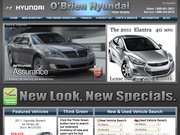 O’Brien Hyundai Website