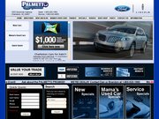 Palmetto Ford  Sales  Export Department Website