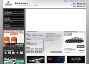 Park Acura Website