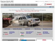Pearson Pontiac GMC Website