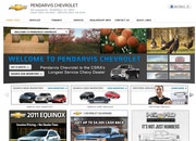 Pendarvis Chevrolet Website