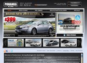 Pohanka Acura Website