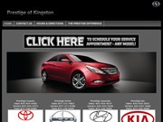 Prestige Toyota Hyundai Website
