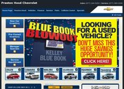 Preston Hood Chevrolet Website