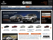 Price Acura Website
