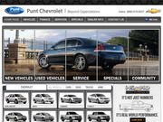 Punt Chevrolet Pontiac Cadillac Website