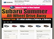 Quirk Subaru Website