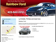 Rainbow Ford Used Cars Website