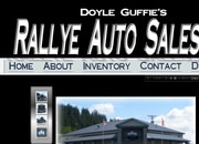 Rallye Auto Sales Doyle Guffie Website