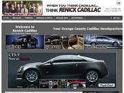 Renick Cadillac Website