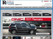 Reynolds Pontiac GMC Website