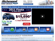 Richmond Ford Website