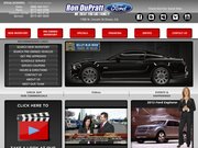 Ron Dupratt Ford Website