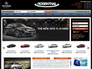 Rosenthal Acura Website