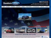 Sanders Ford Website