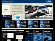 Sanderson Ford Website