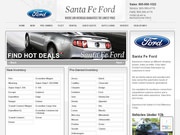 Santa Fe Ford Website