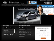 Spitzer Acura Website